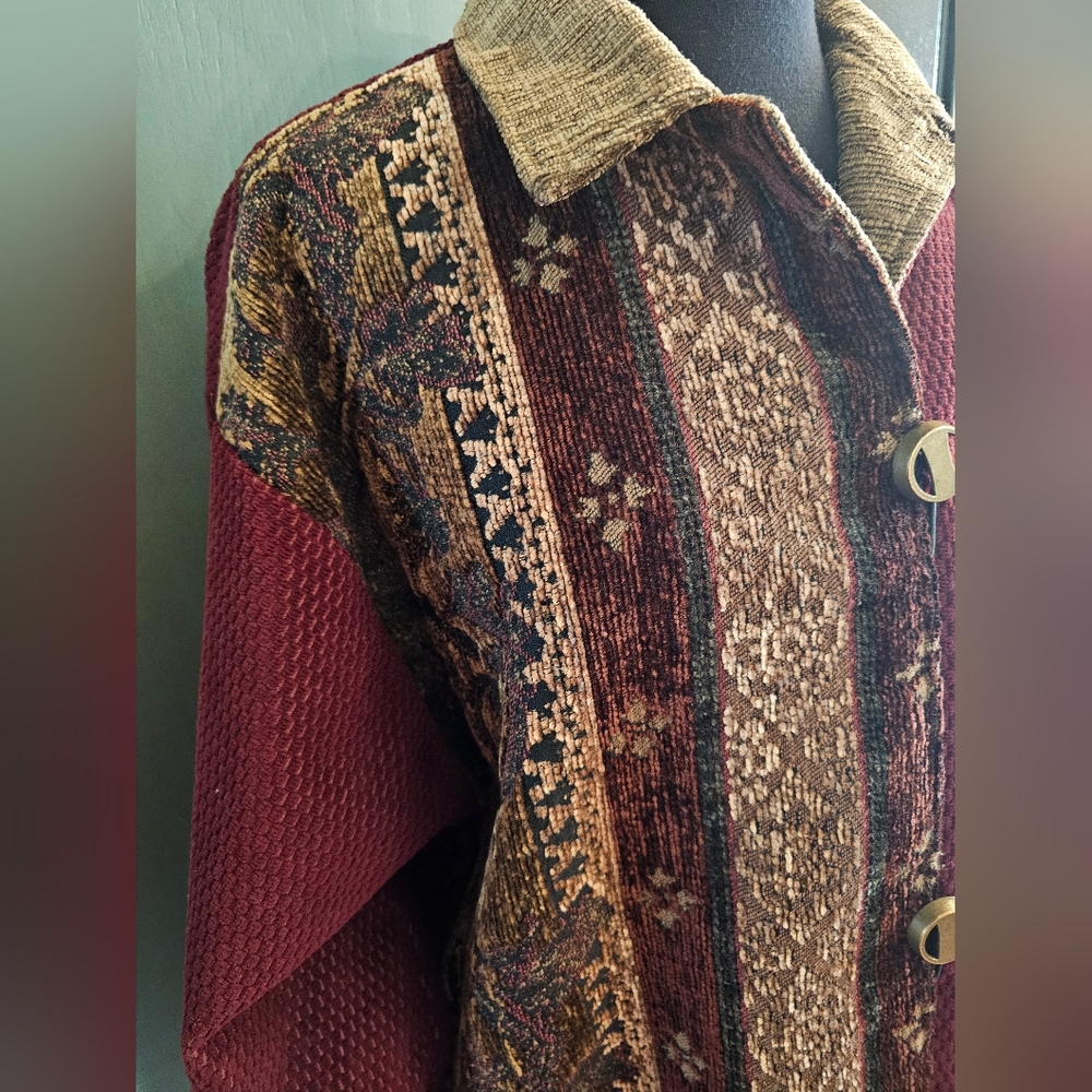 Villa Factory Tapestry Coat - Picture 4 of 11